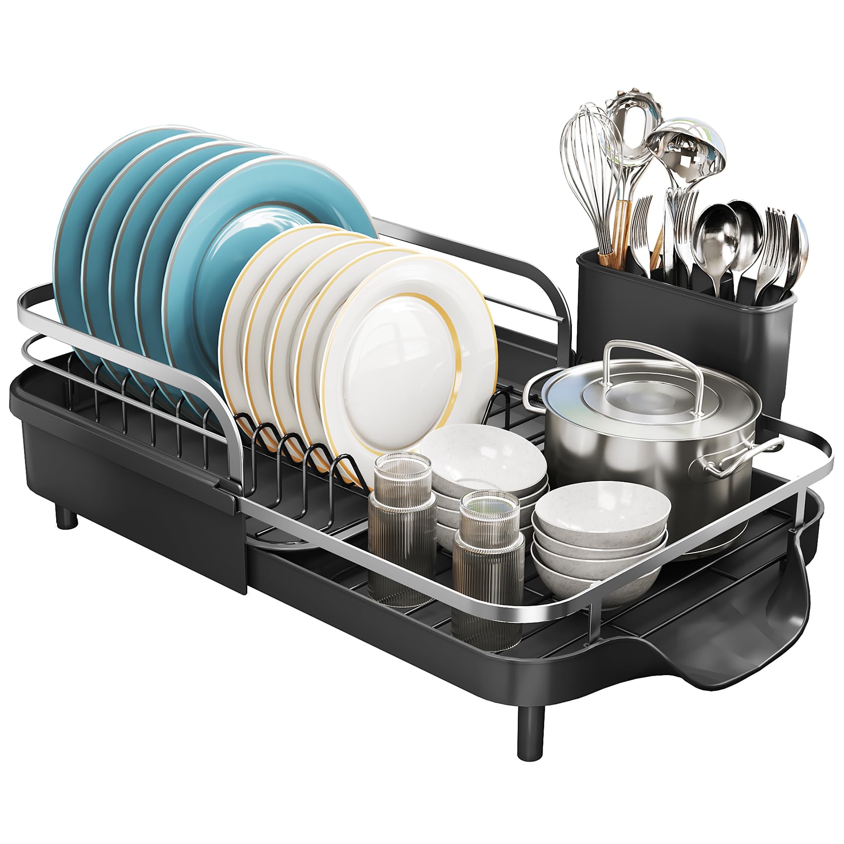 SNTD in kitchen lifestyle showing the rack blending with modern decor