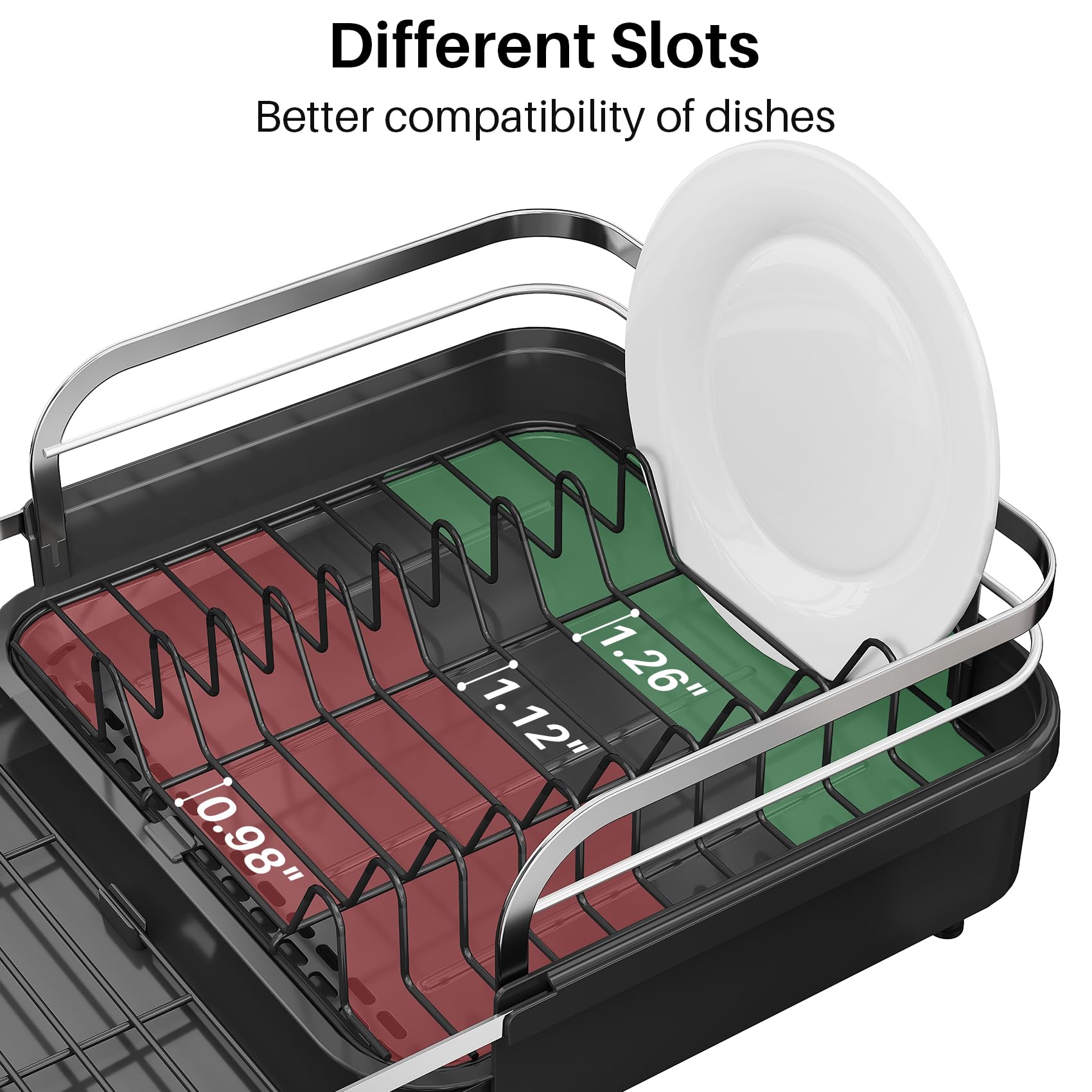 SNTD silicone feet close-up preventing slips and protecting counters