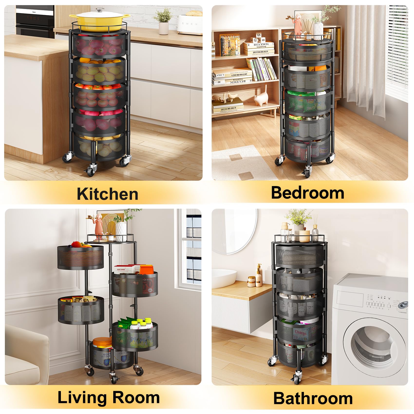 SNTD rack next to common items showing compact footprint and scale benefit