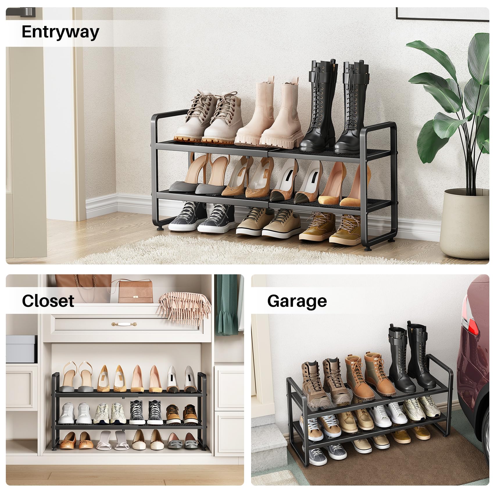 SNTD with shoes for scale showing capacity and footprint benefit
