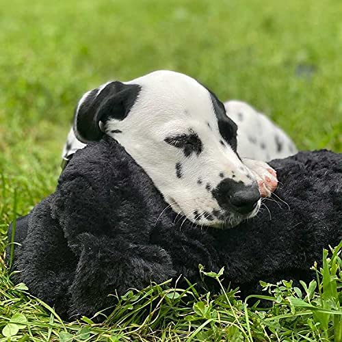 Snuggle Puppy exterior being prepared for machine wash after removing internal parts