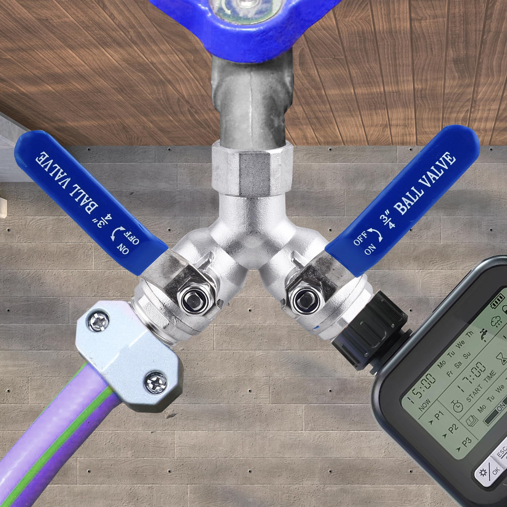SNUTUYA size comparison beside faucet showing compact, heavy-duty scale