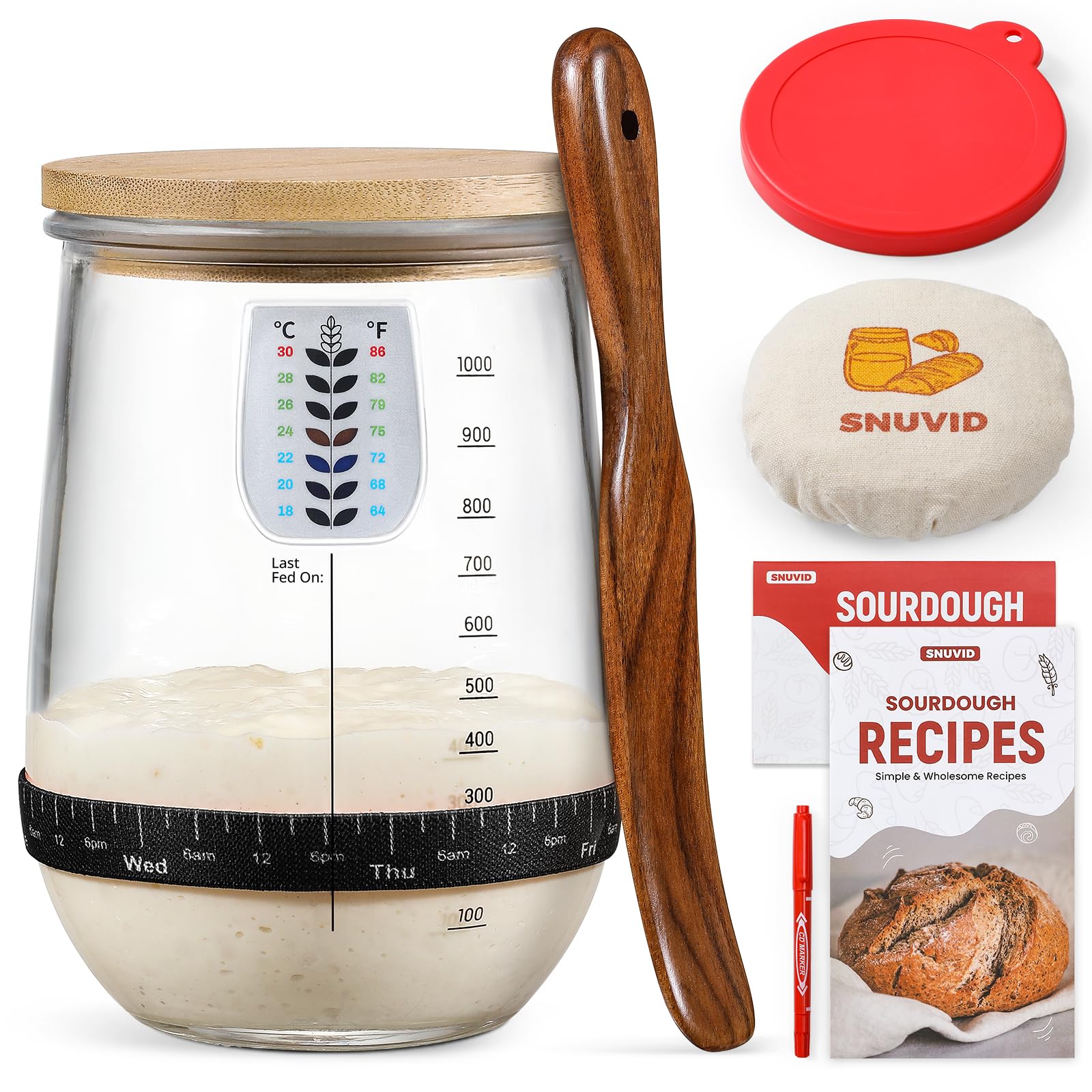 Snuvid kit styled on kitchen counter to show elegant gift-ready presentation