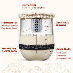 Snuvid jar wide mouth open top for easy mixing and cleaning benefit
