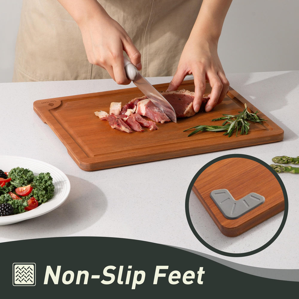 Socisen handle and edge profile comfortable grip and rounded edges for easy handling