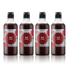 sodastream bottle front packaging showing four bottles and value