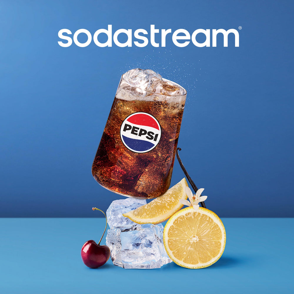 sodastream label closeup showing ingredients and clear product information