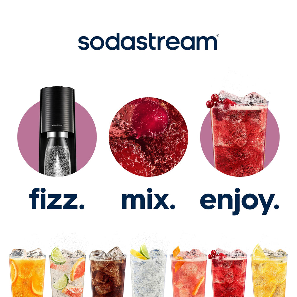 440ml bottle beside a ruler for scale, SodaStream quantity visualized for planning