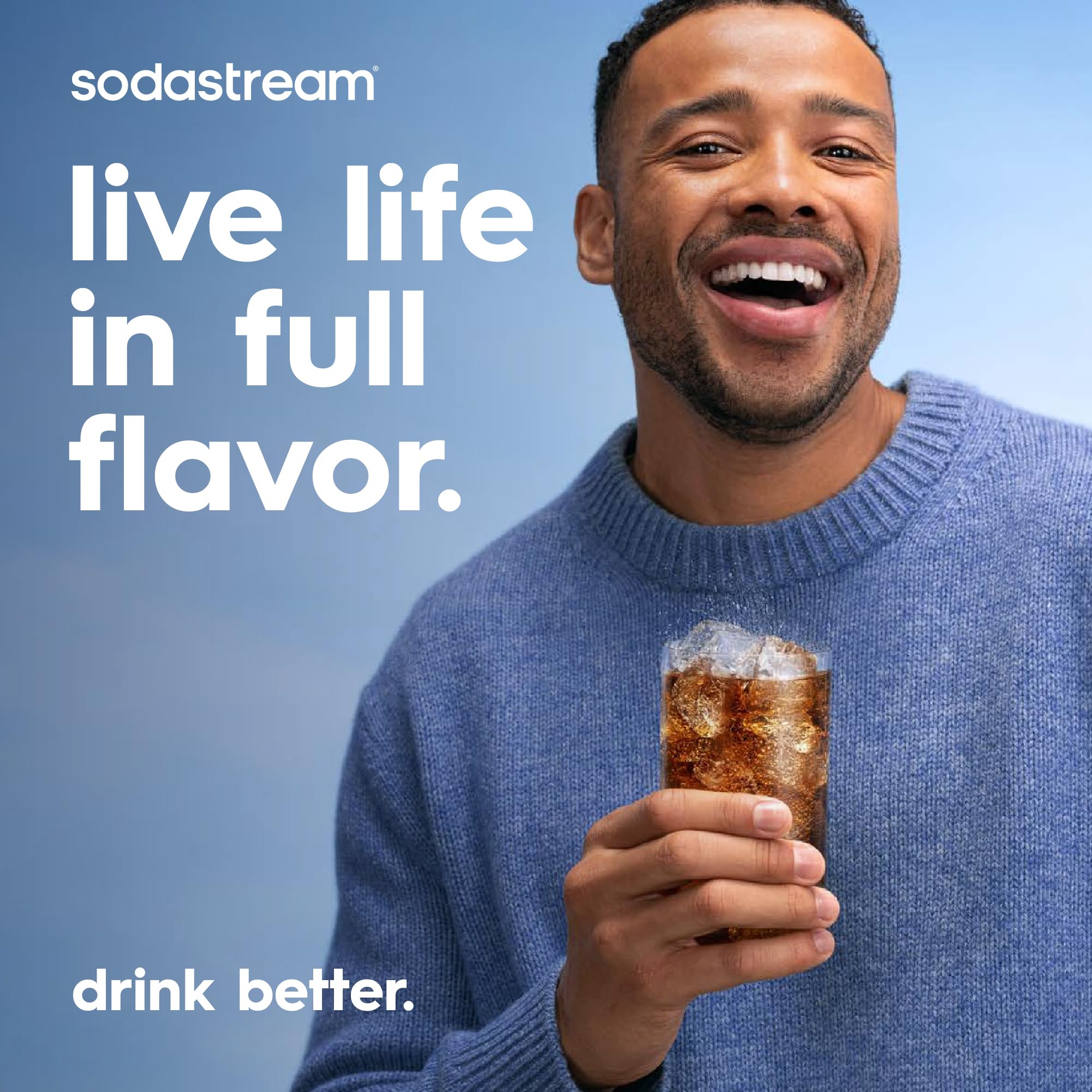 sodastream Pepsi Zero beside SodaStream machine showing compatibility benefit