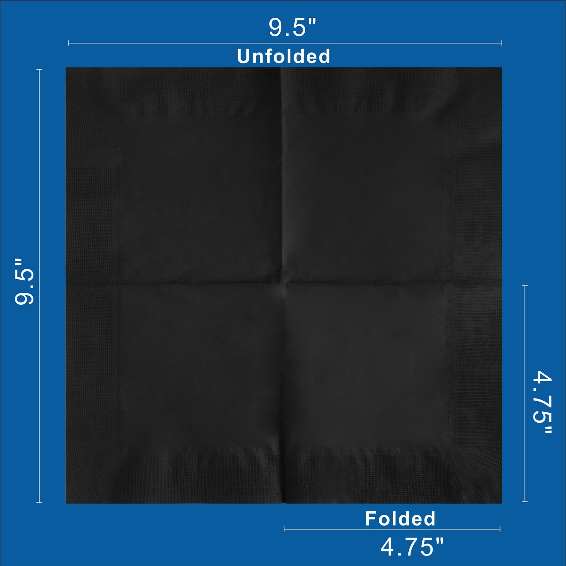 Sofkii folded napkin close-up demonstrating two-ply strength and absorbency