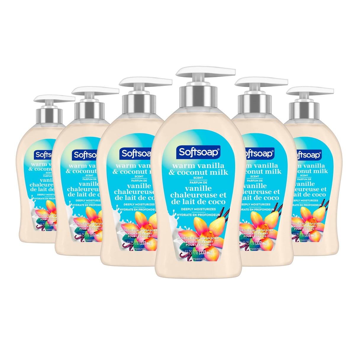 Softsoap front pump bottle showing easy dispensing and neat design