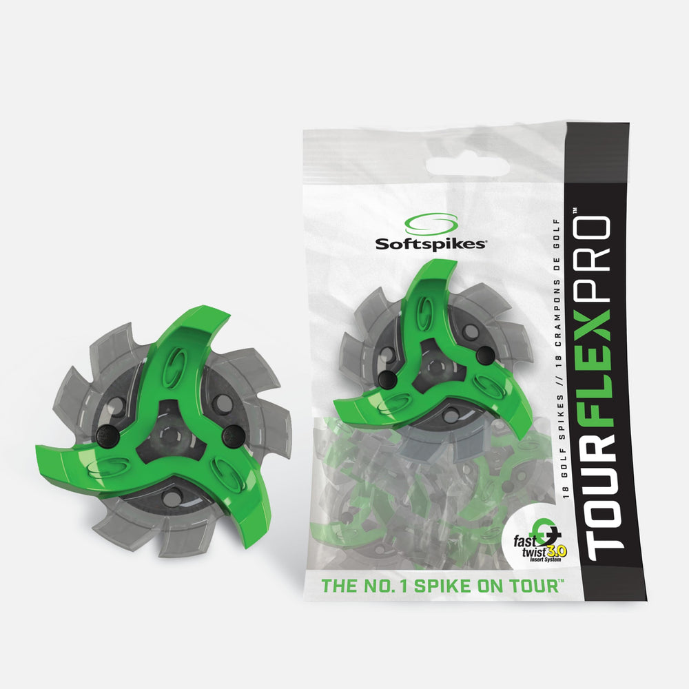 SOFTSPIKES front packaging showing 18-count spike set and benefits