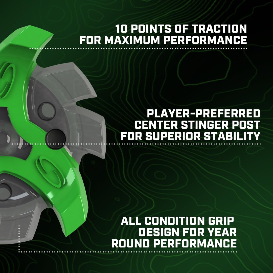SOFTSPIKES label showing compatibility with Fast Twist Tri-Lok Slim-Lok