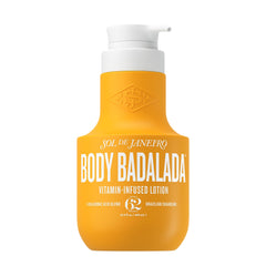 Sol de Janeiro front packaging shows bottle and brand for easy identification and shelf appeal