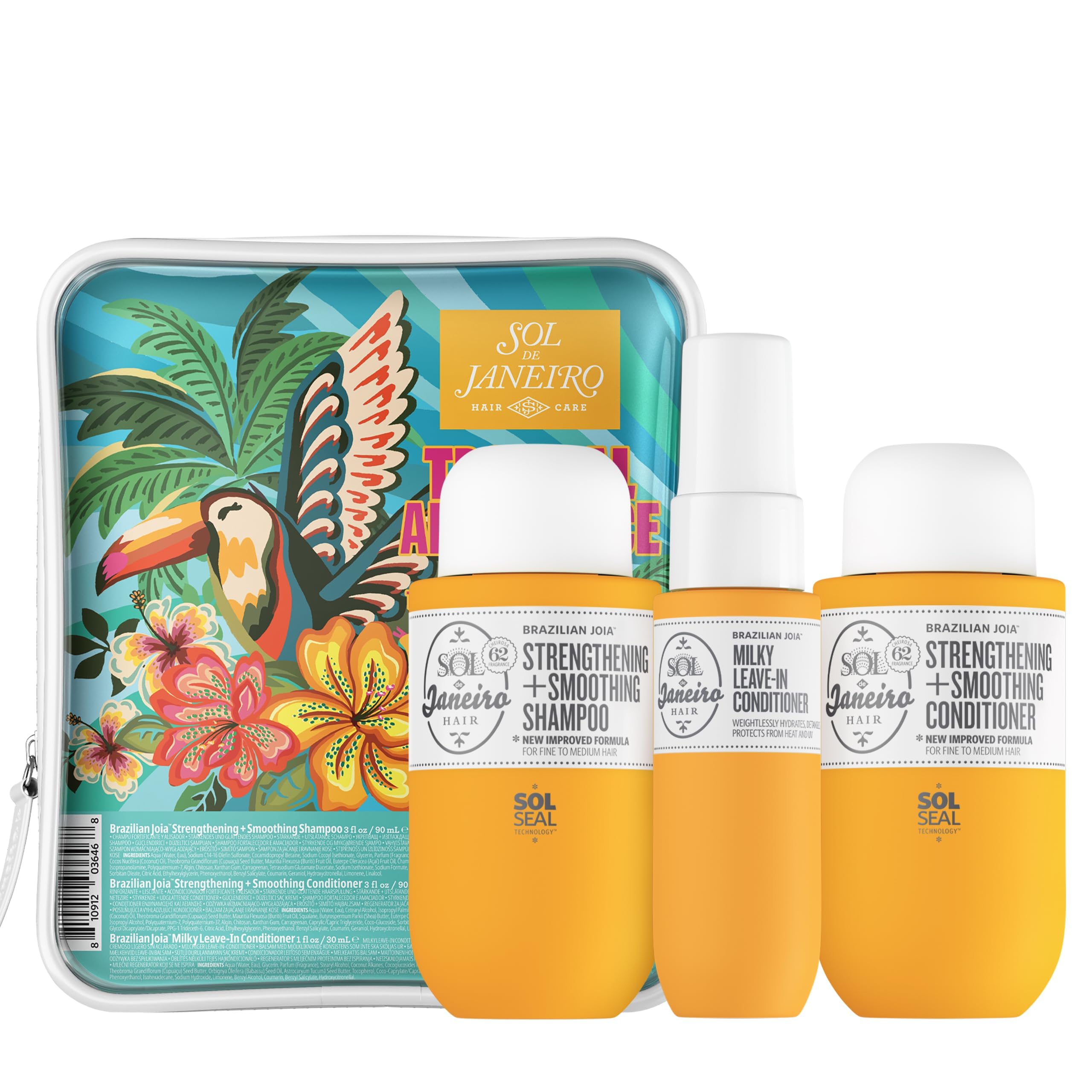 Sol de Janeiro Brazilian Joia conditioner texture being poured for lightweight hydration