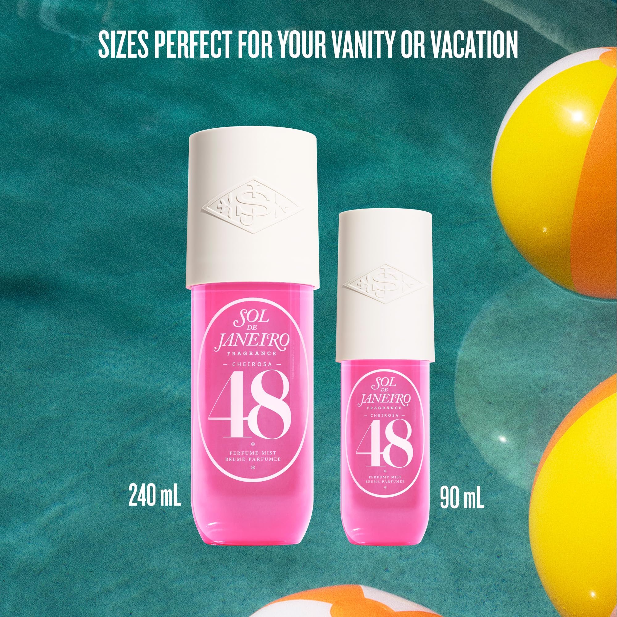 Sol de Janeiro in a beach bag evoking vacation-ready, tropical aroma