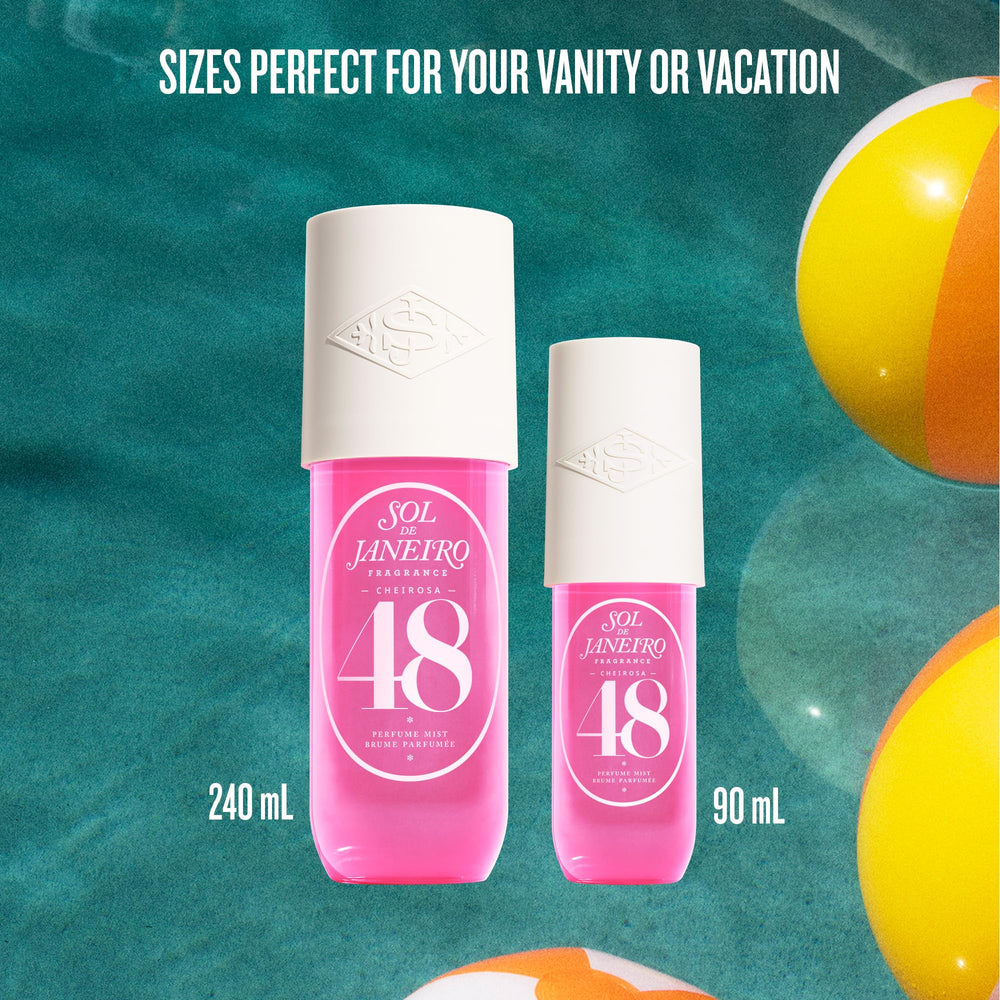 Sol de Janeiro in a beach bag evoking vacation-ready, tropical aroma