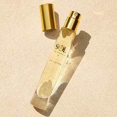Sol de Janeiro close-up of cap and label highlighting brand quality and clear branding