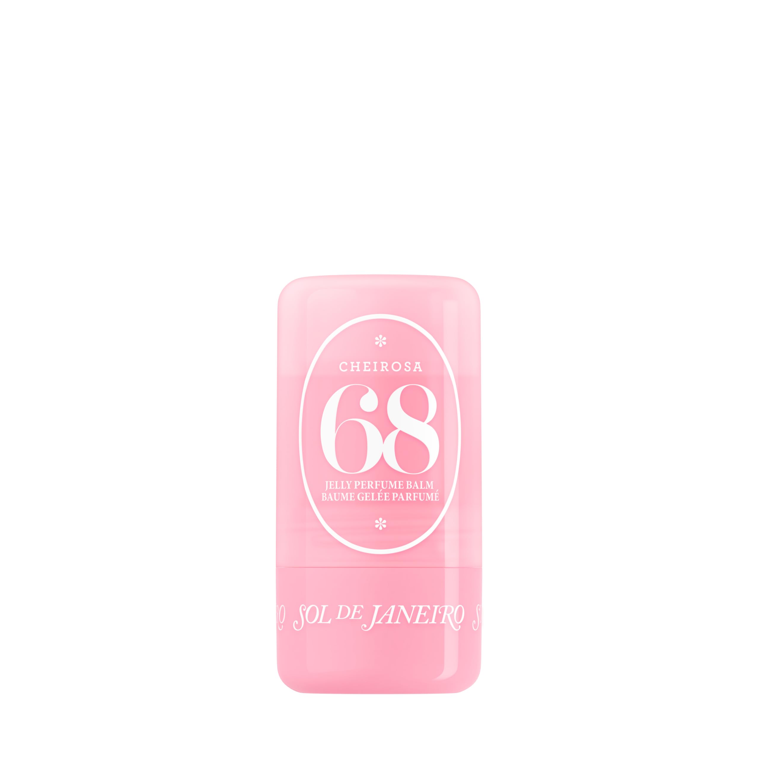 Sol de Janeiro front stick view showing portable solid perfume benefits