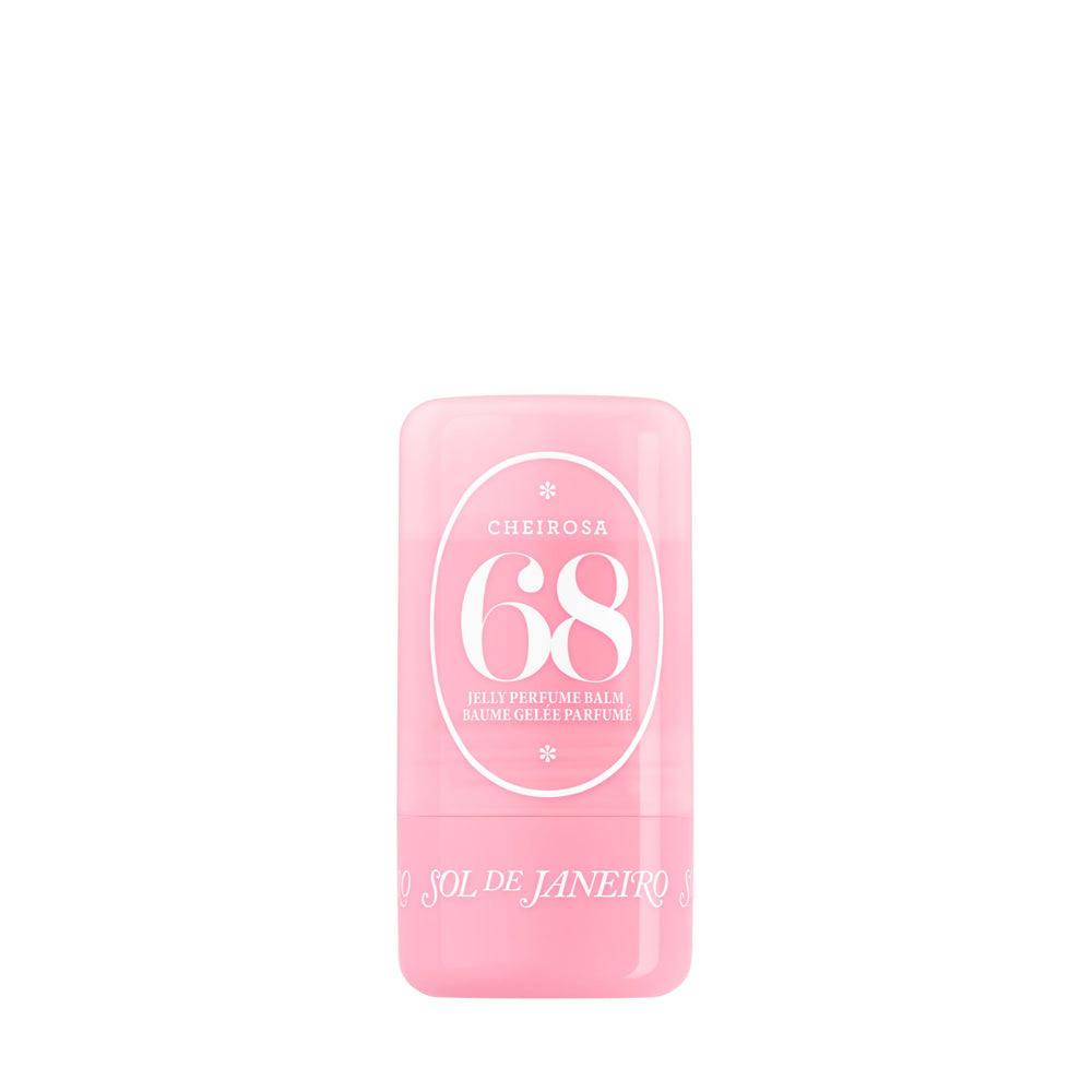 Sol de Janeiro front stick view showing portable solid perfume benefits