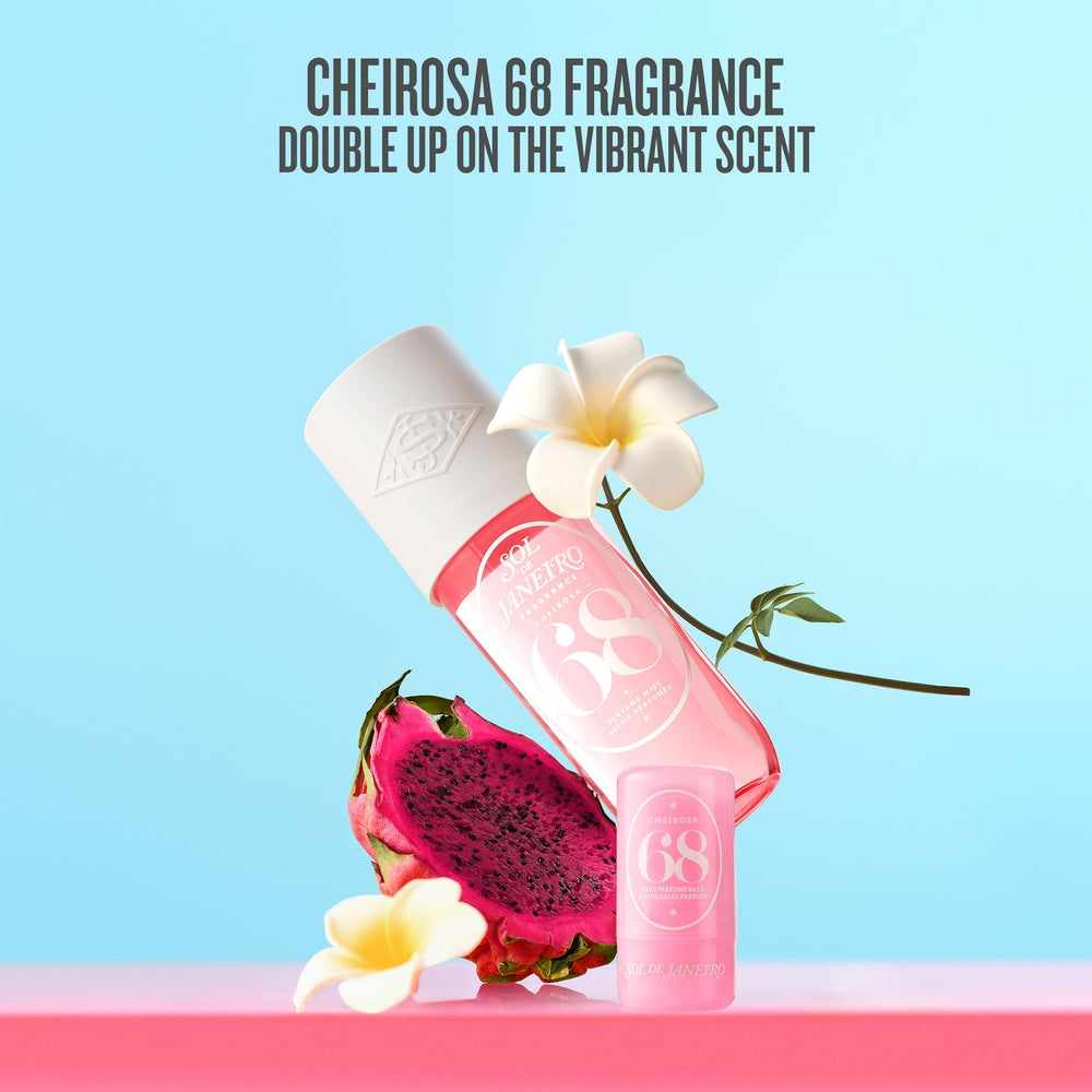 Sol de Janeiro in a handbag illustrating on-the-go touch-up ease
