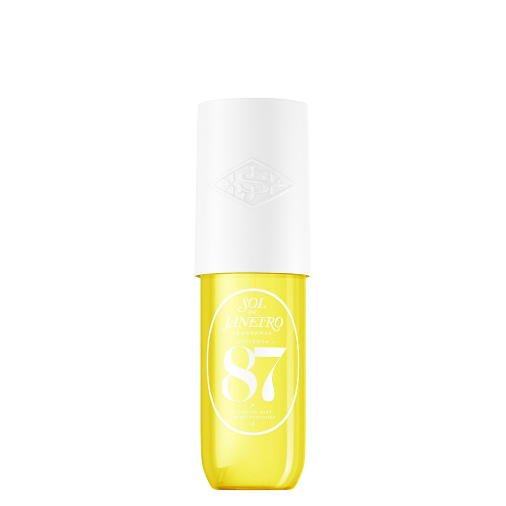 Sol de Janeiro bottle front packaging showing beachy appeal and portability