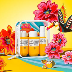 Sol de Janeiro Milky Leave-In applied on wet hair for detangling and heat protection