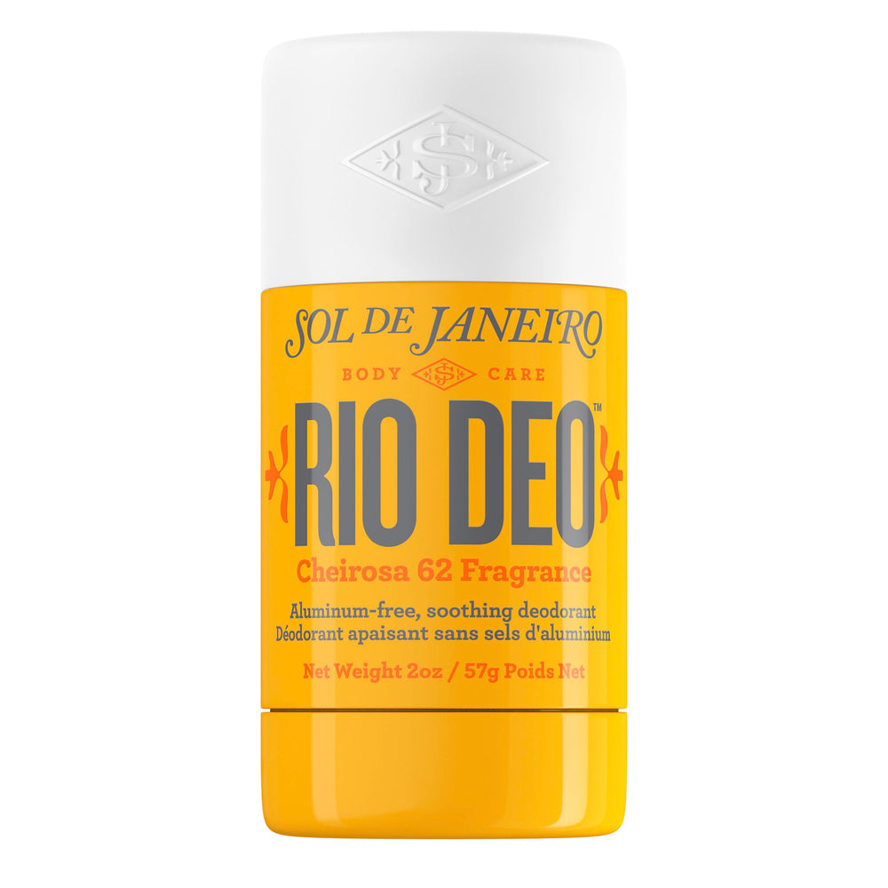 Sol de Janeiro Rio Deo front packaging showing clean design and easy use benefit