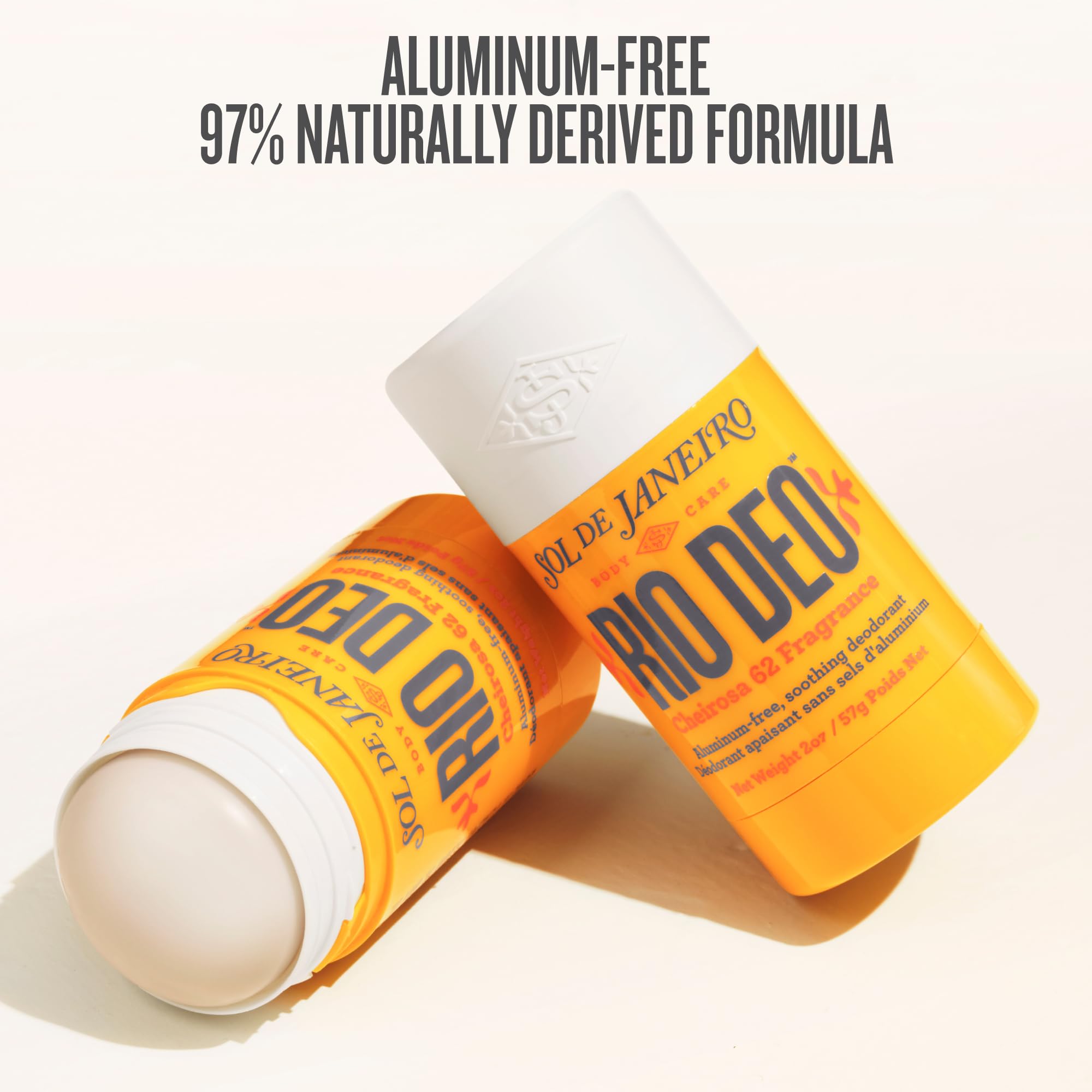 Sol de Janeiro Rio Deo opened refill cartridge highlighting convenient refill benefit