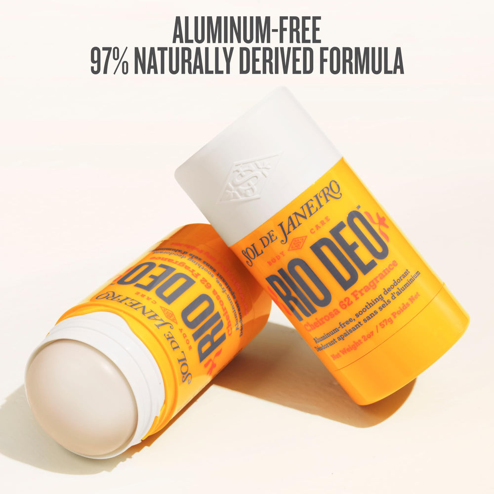 Sol de Janeiro Rio Deo opened refill cartridge highlighting convenient refill benefit