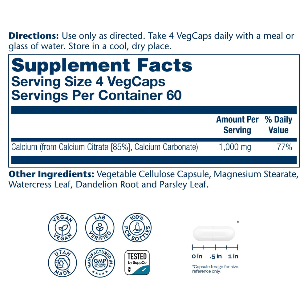 SOLARAY VegCap close-up revealing capsule texture and easy-to-swallow design benefit