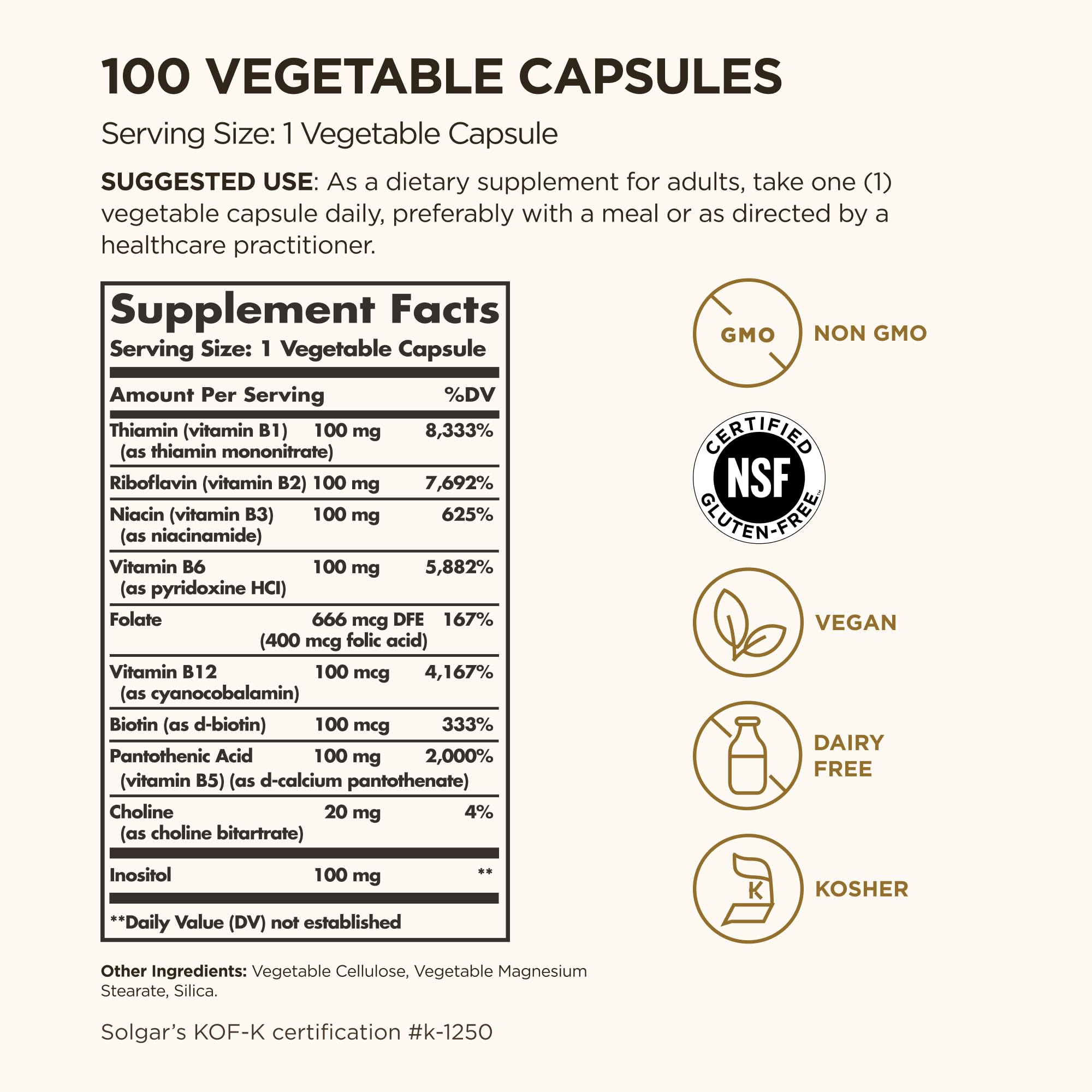 Close-up of Solgar vegetable capsule texture highlighting easy-to-swallow design