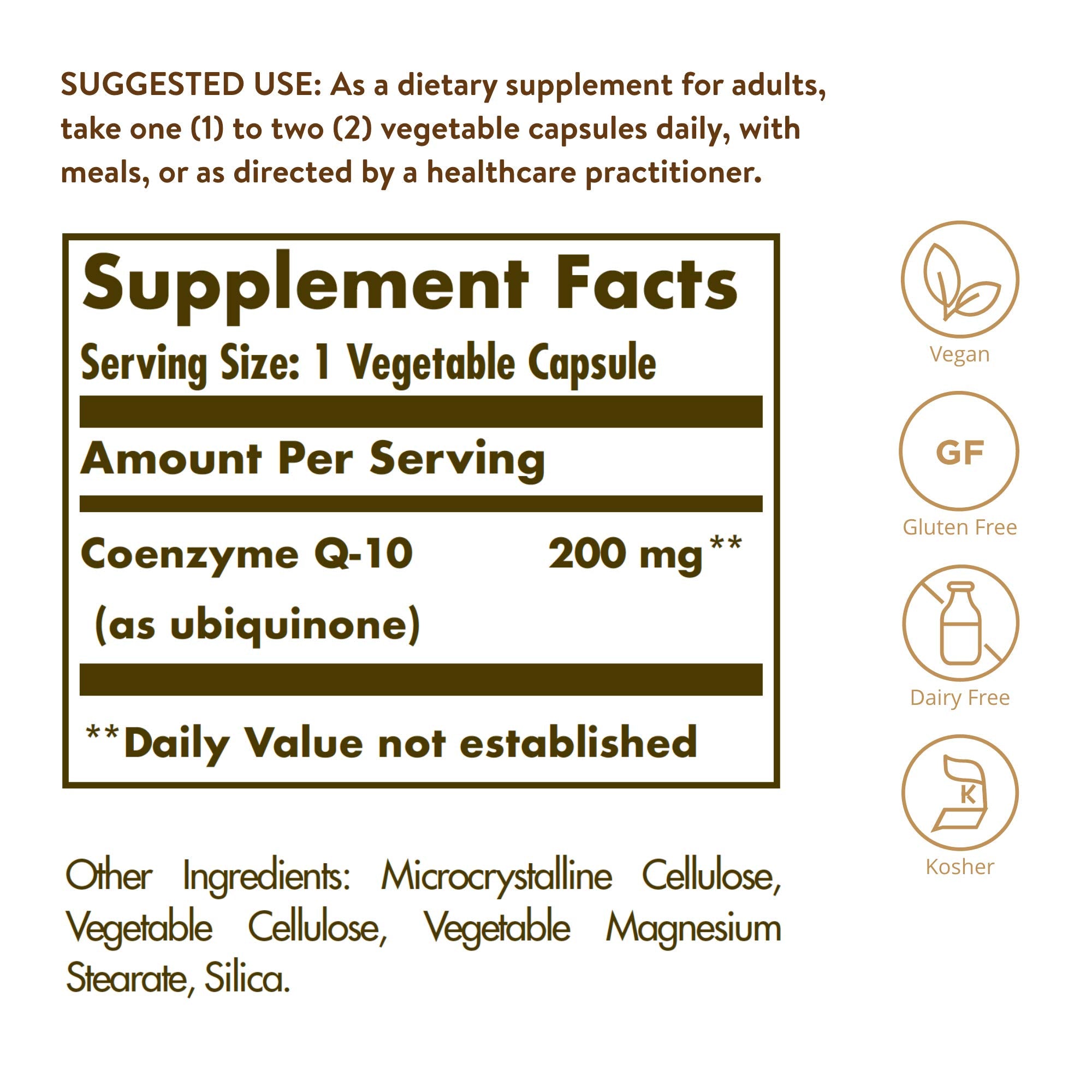 Solgar close-up of vegetable capsule texture, highlighting easy-to-swallow design
