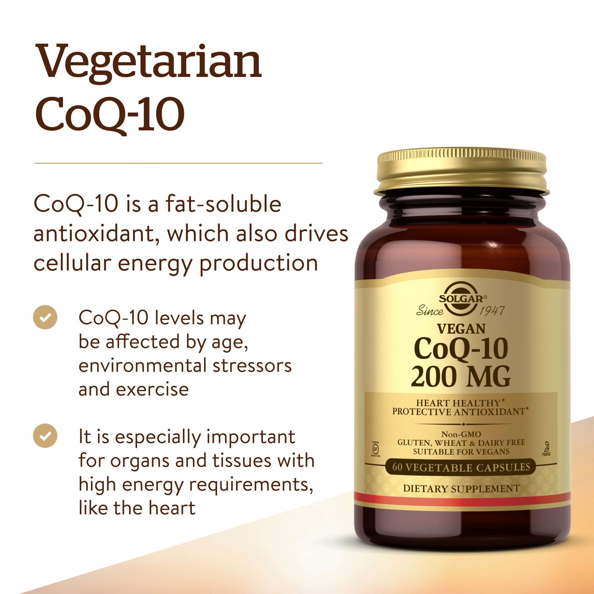Solgar capsules in hand showing size for scale, useful for dosage understanding