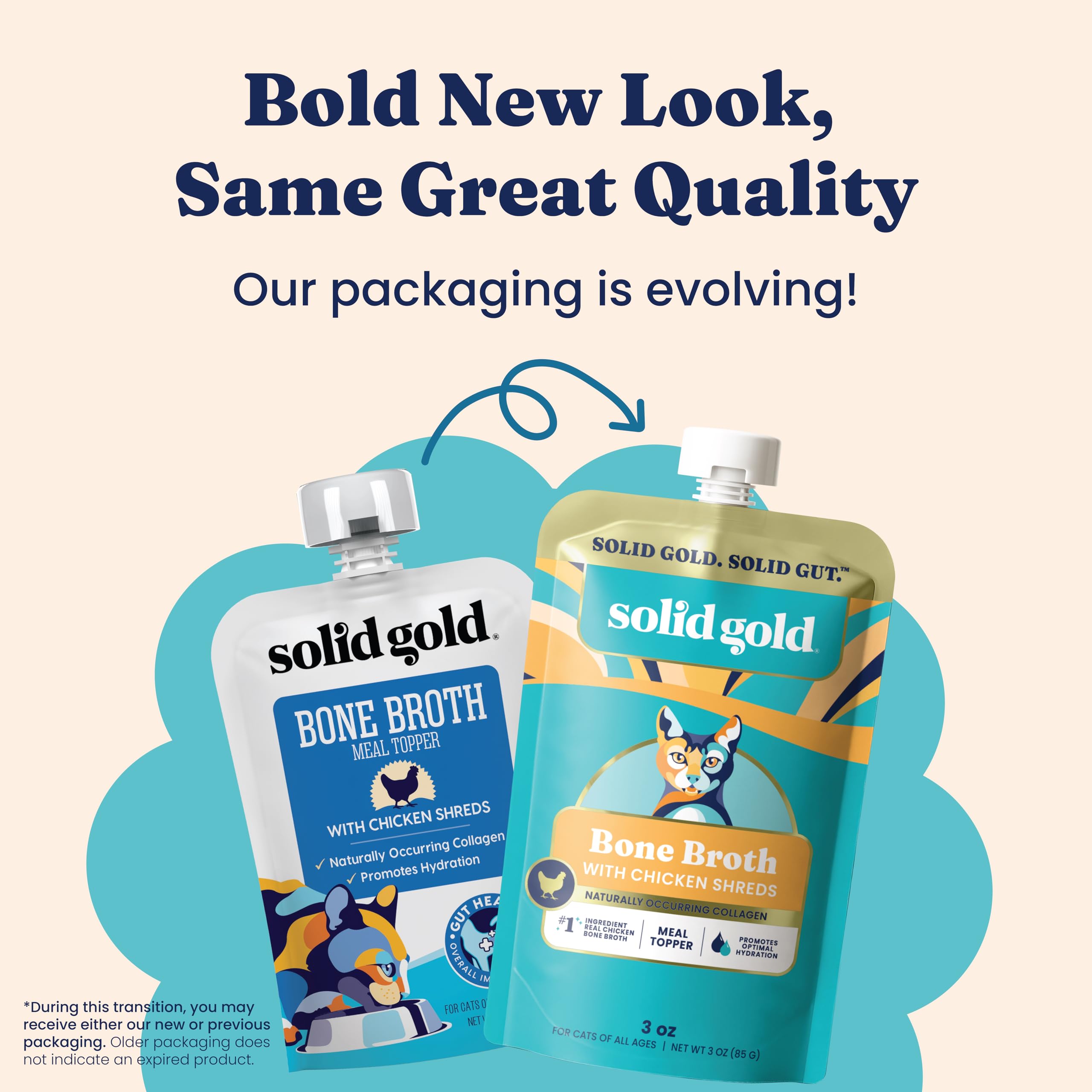 Solid Gold visible chicken shreds close-up for enticing texture and protein