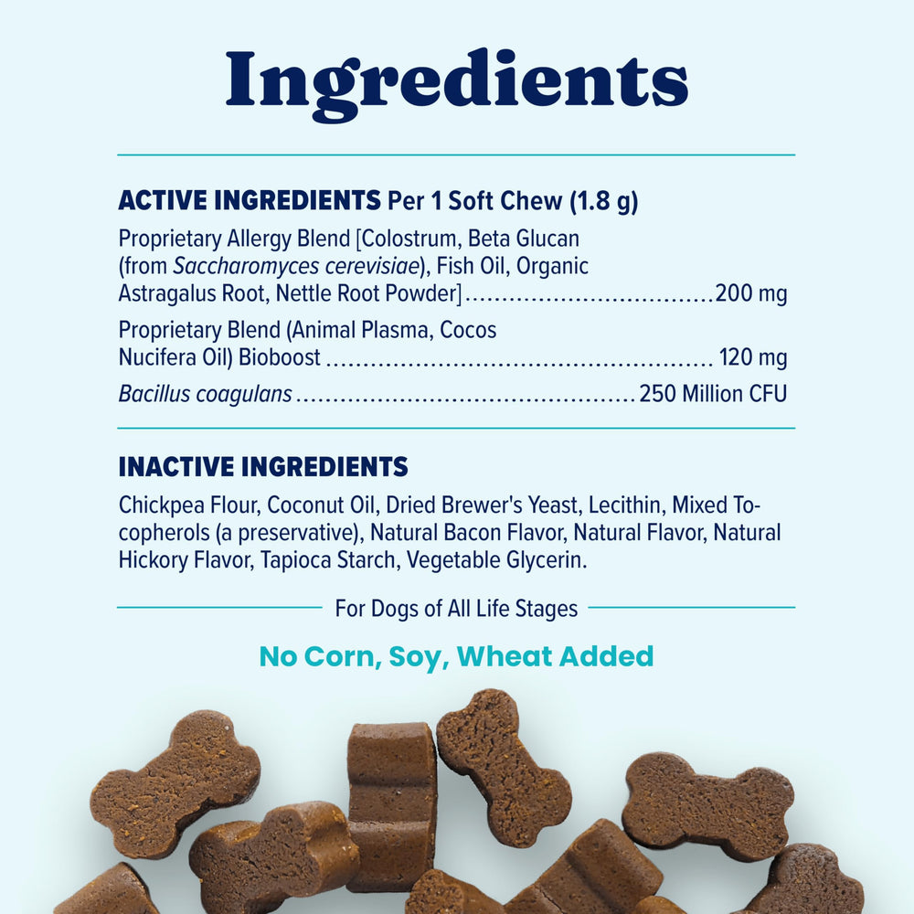 Solid Gold ingredient visual displaying botanicals and fatty acids benefit