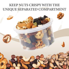 SOLIGT lid with tuck-away foldable spoon highlighting compact convenience