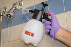 SOLO 418 large fill opening, making mixing and cleaning quick and mess-free