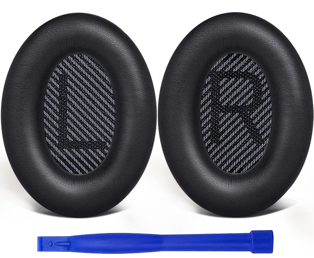SoloWIT front packaging showing replacement earpads and included tools for easy refresh
