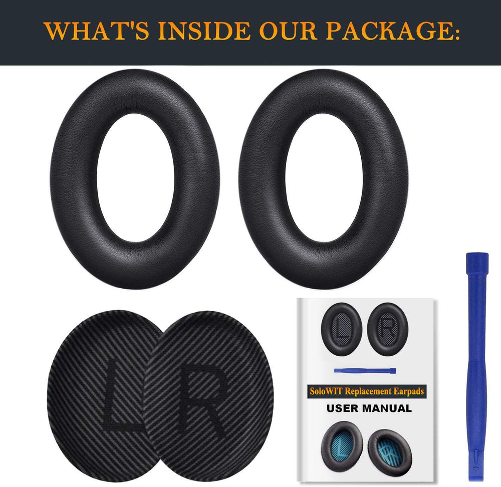 SoloWIT earpads next to ruler showing accurate size and scale for compatibility