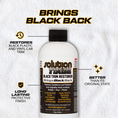 Solution Finish close-up of lotion texture showing smooth, non-greasy finish