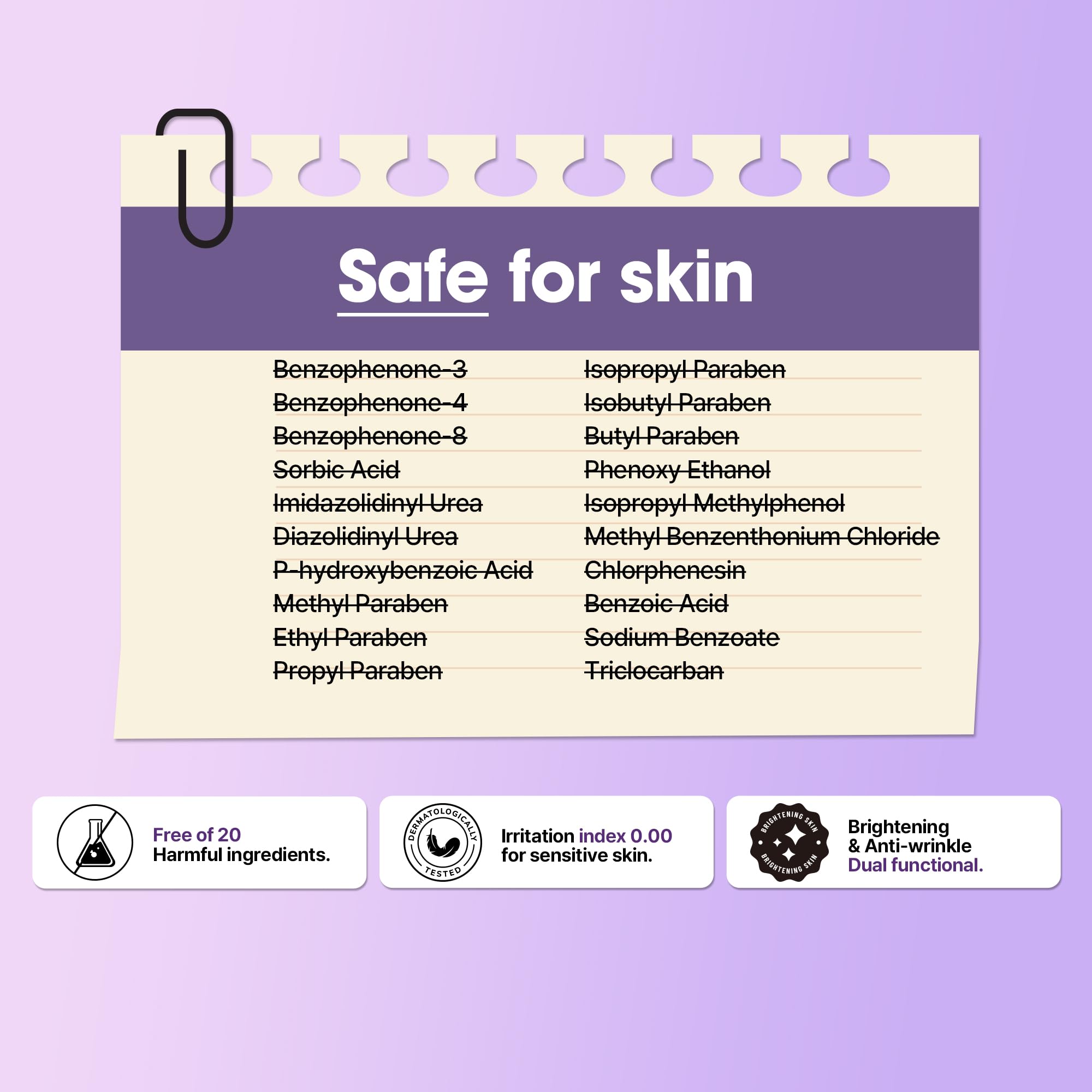 SOME BY MI applied in nighttime routine demonstrating restorative use benefit