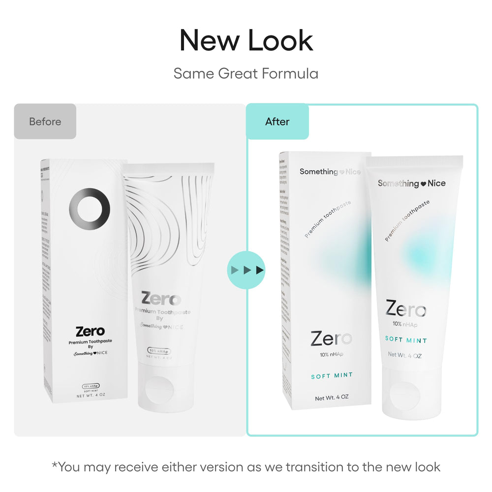 Something Nice toothpaste staged in bathroom, family-friendly daily routine benefit
