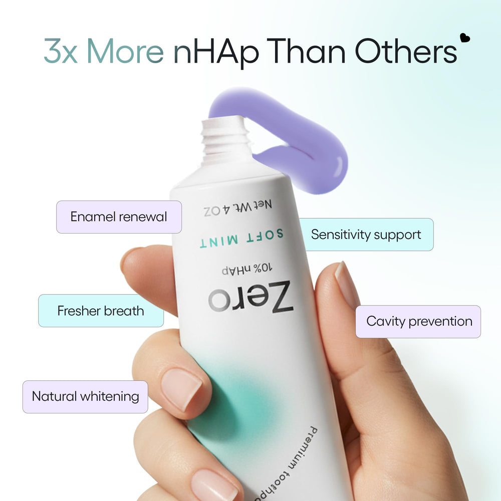 Something Nice tube close-up with cap off, clear dispensing and convenience benefit