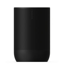 Sonos Move 2 top handle and control buttons in black for easy carrying and quick access