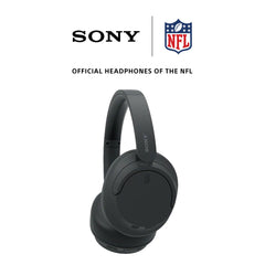 Sony WH-CH720N ear cup close-up revealing soft cushioning and clear sound isolation