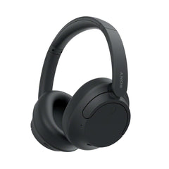 Sony WH-CH720N front view showing sleek black finish and comfortable ear pads for all-day wear
