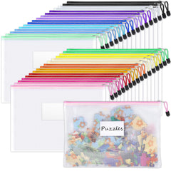 Sooez front packaging showing 32 pack and color variety for easy storage