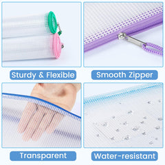 Sooez label pocket with inserted card showing quick identification benefit