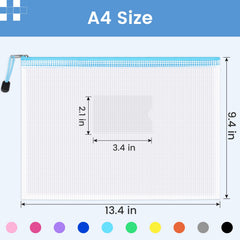 Sooez PVC mesh texture close-up highlighting tear resistance and visibility